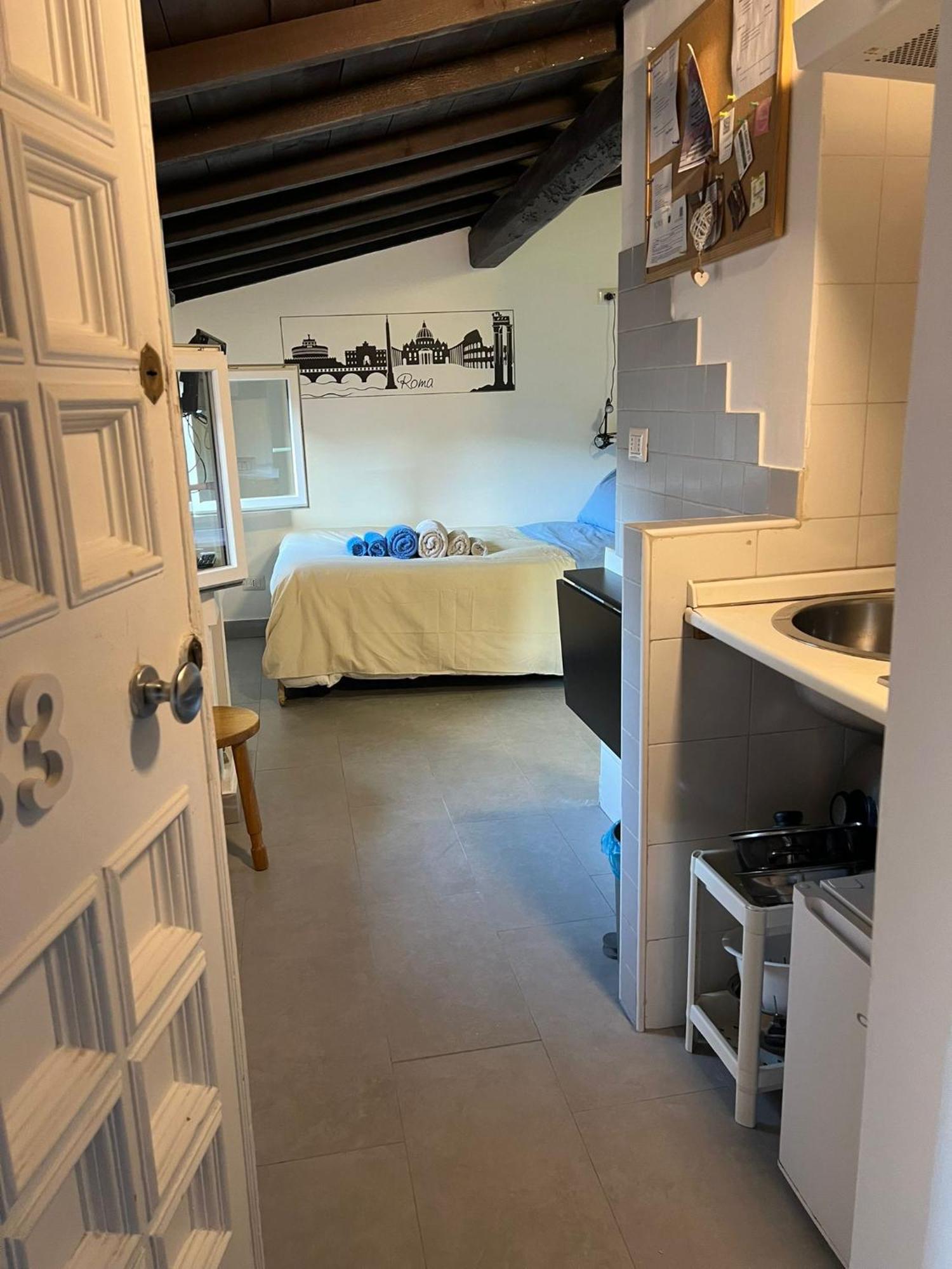 Monolocale Trastevere Locato Per Finalita Turistiche โรม ภายนอก รูปภาพ